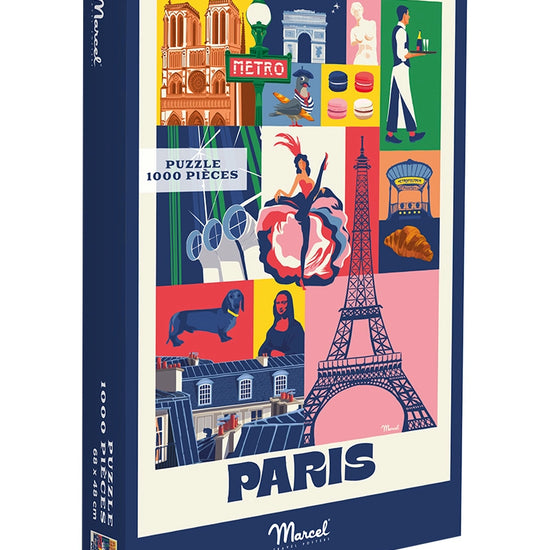 Puzzle City Color PARIS