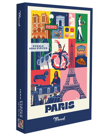 Puzzle City Color PARIS