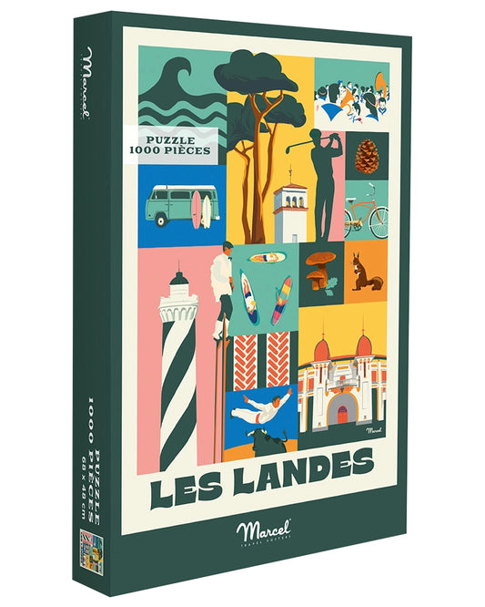 Puzzle City Color LANDES