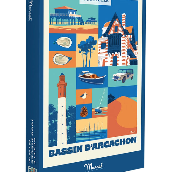 Puzzle City Color ARCACHON