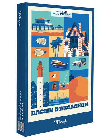 Puzzle City Color ARCACHON