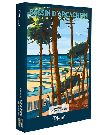 Puzzle BASSIN D'ARCACHON "Plage Pereire"