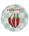 Plateau de Cuisine Rond TRAVEL COLOR "Piment d'Espelette"