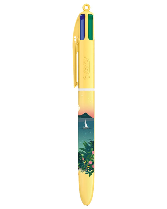BIC pen, Arcachon Bay, "Oysters and Cabins"