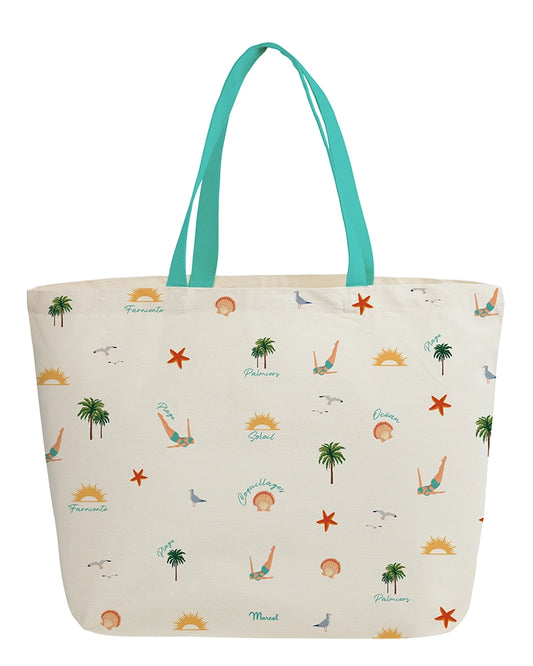 Sac Cabas "Vacances à la Mer"