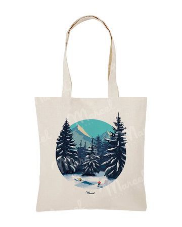 Tote Bag "Paradis blanc"
