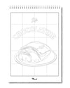Carnet de Coloriage "Piment d'Espelette"