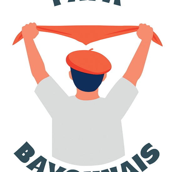 t-shirt papa bayonnais