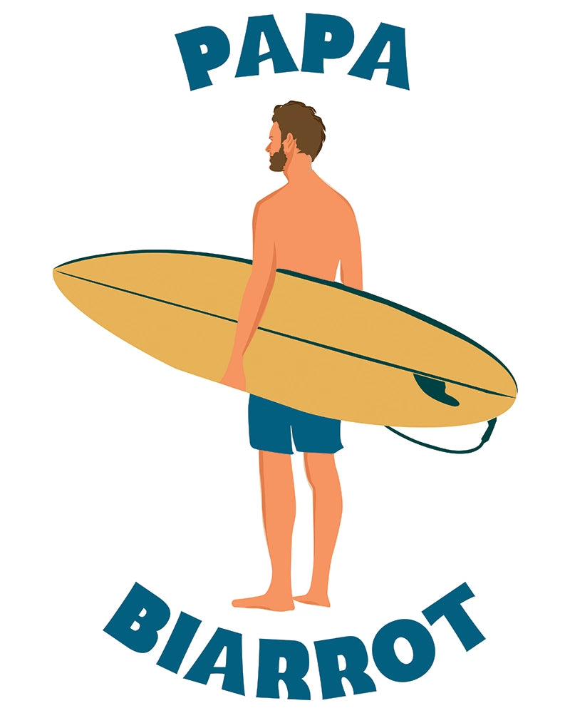 t-shirt papa biarrot