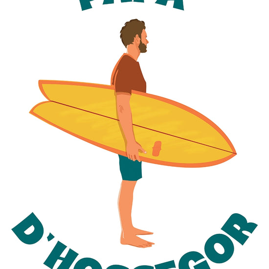 t-shirt papa d'hossegor