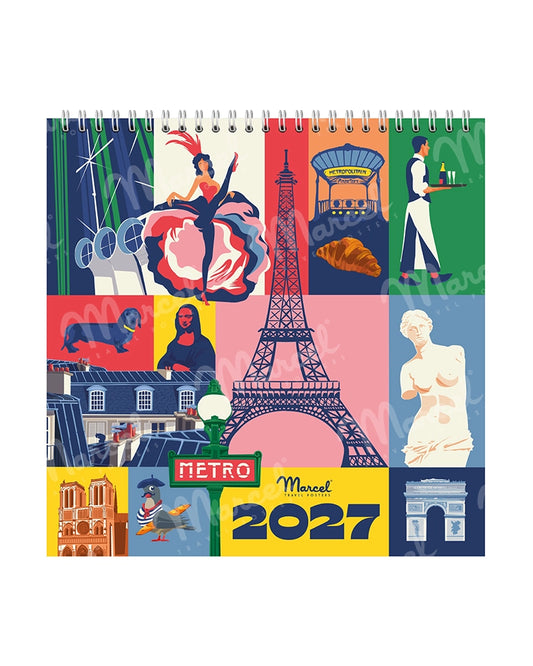 Calendrier 2027 "PARIS"