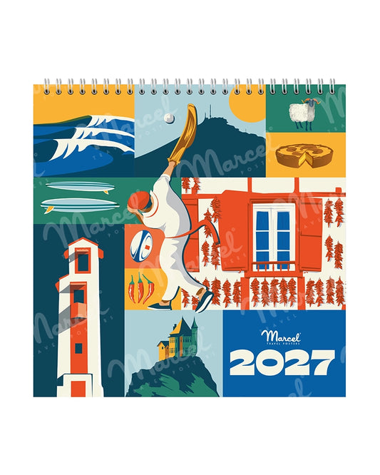 Calendrier 2027 "PAYS BASQUE"