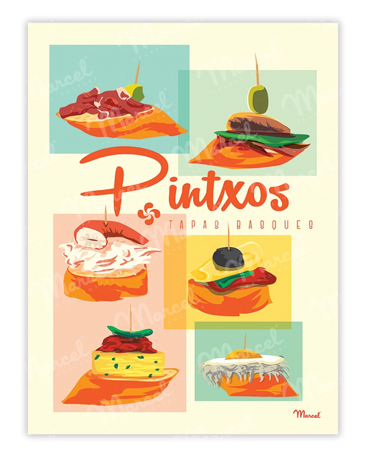 Affiche "Pintxos"