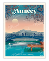 ANNECY poster "Le Pont des Amours"