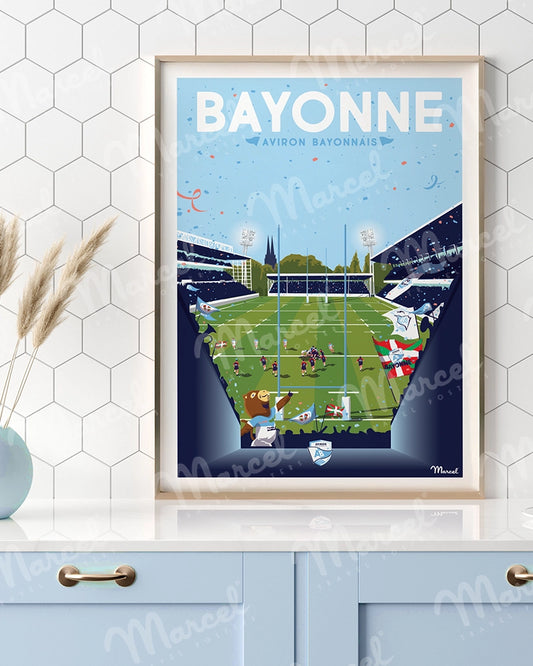 Affiche Marcel x Aviron Bayonnais