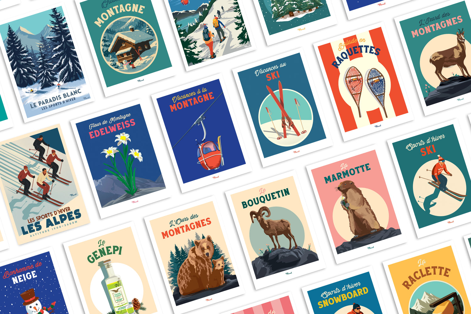 Marcel Travel Posters
