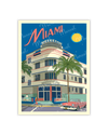 carte postale Miami