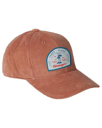 casquette hossegor velours rose