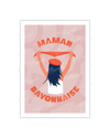 carte postale maman bayonnaise