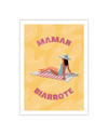 carte postale maman biarrote