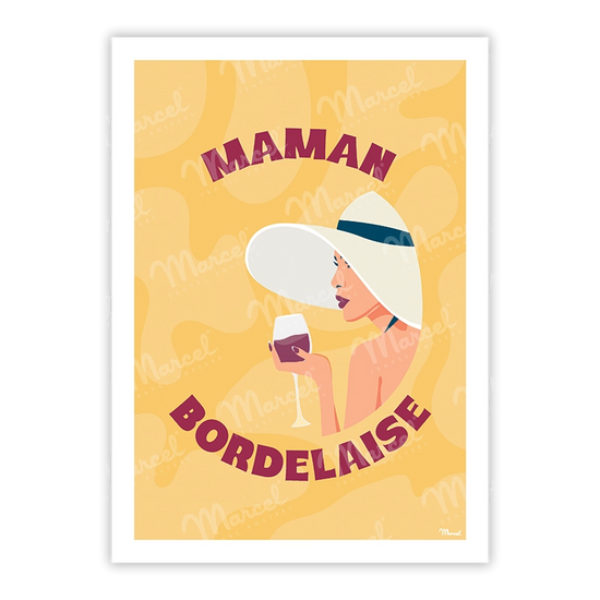 carte postale maman bordelaise
