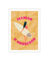 carte postale maman d'hossegor