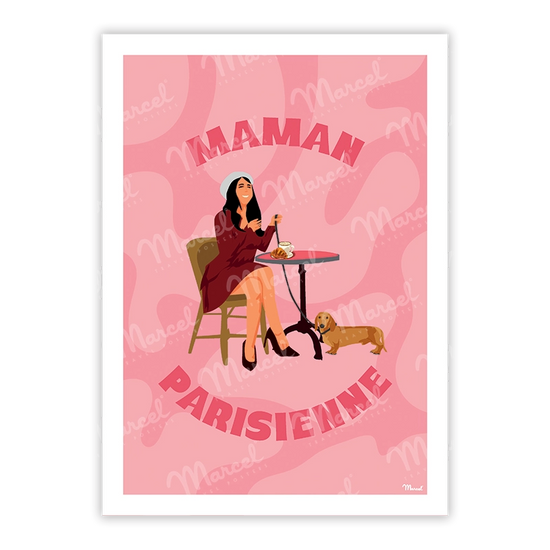 carte postale maman parisienne