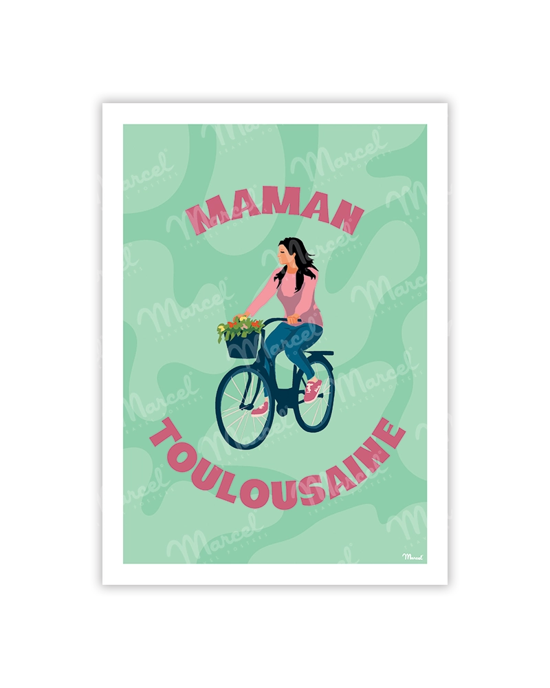 carte postale maman toulousaine