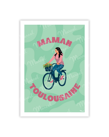 carte postale maman toulousaine