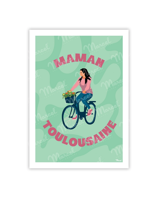 carte postale maman toulousaine