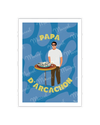 carte postale papa d'arcachon
