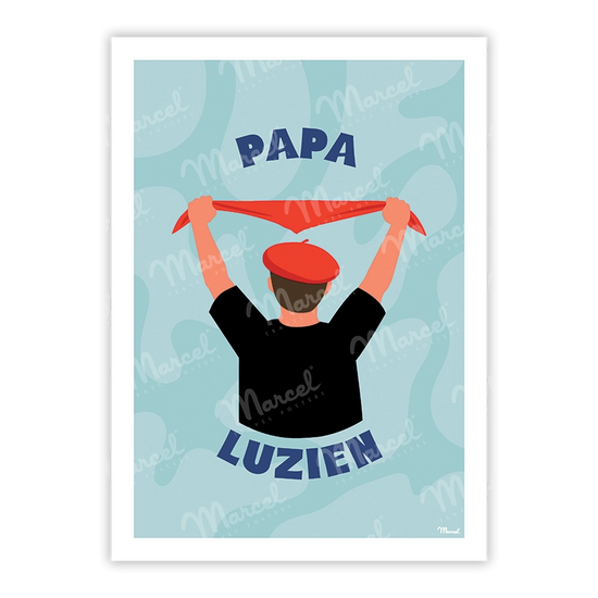 carte postale papa luzien