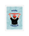 carte postale papa luzien