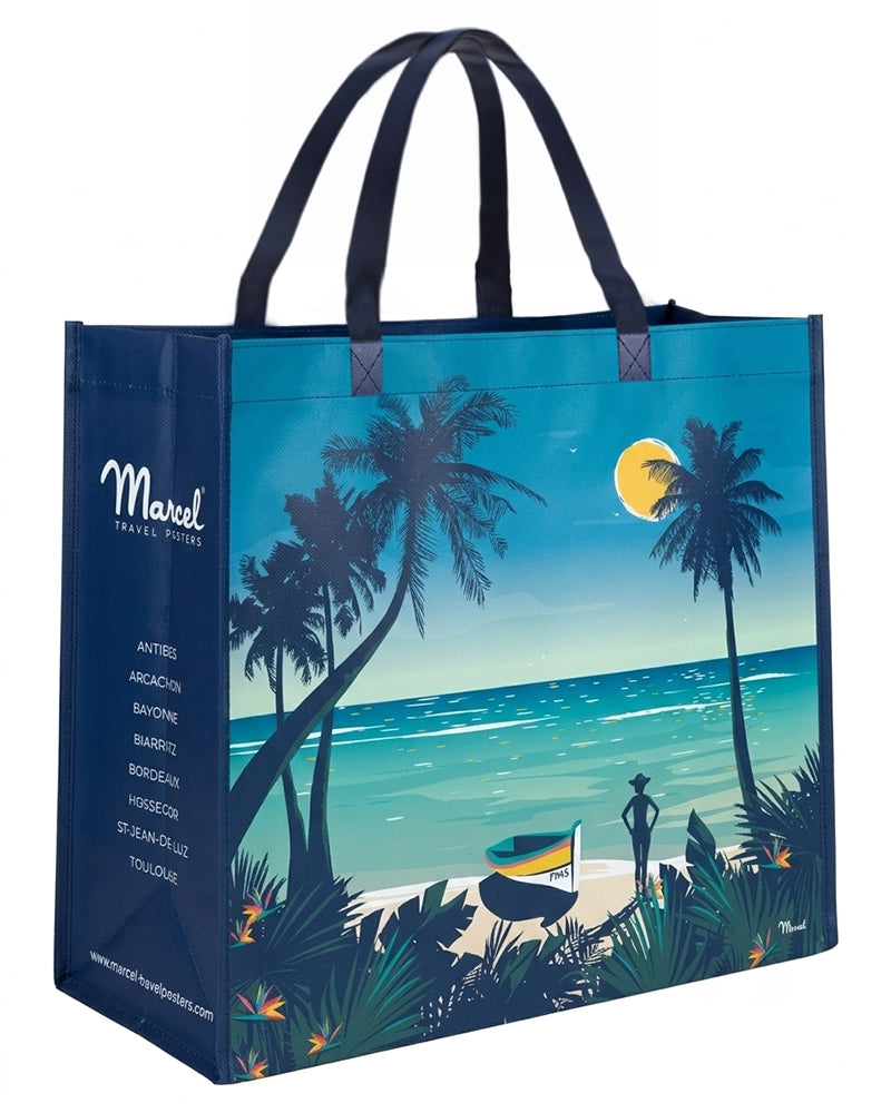 sac réutilisable tropical