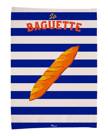 "The Baguette" tea towel