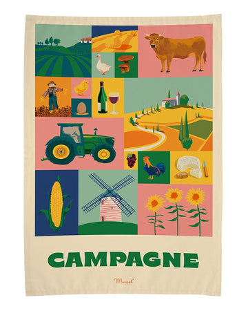 Torchon City Color CAMPAGNE
