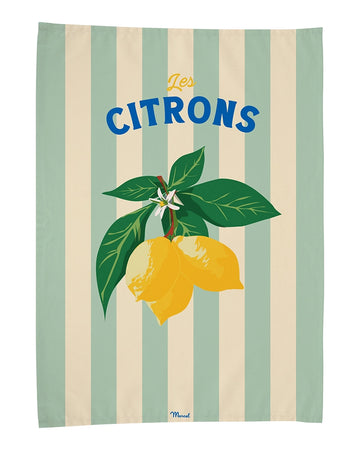 Torchon "Les Citrons"