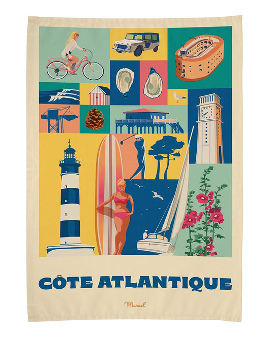 Torchon City Color COTE ATLANTIQUE