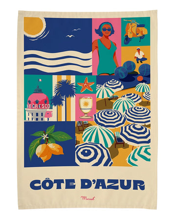 Torchon City Color COTE D'AZUR