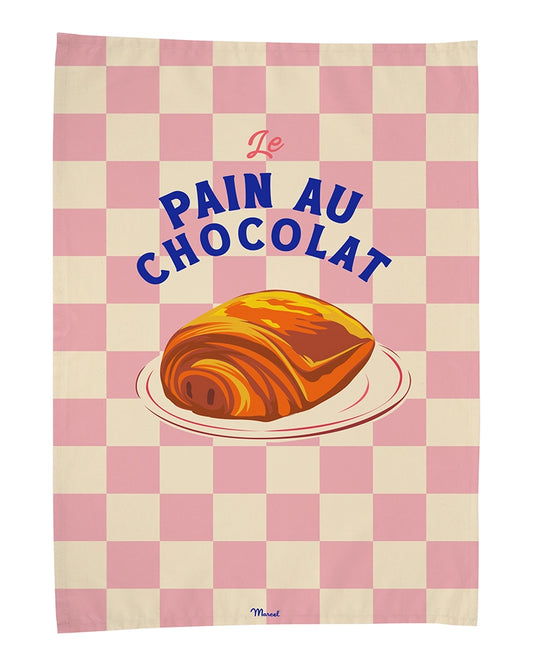 Torchon "Le Pain au Chocolat"