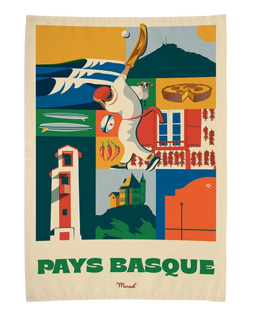 Torchon City Color PAYS BASQUE