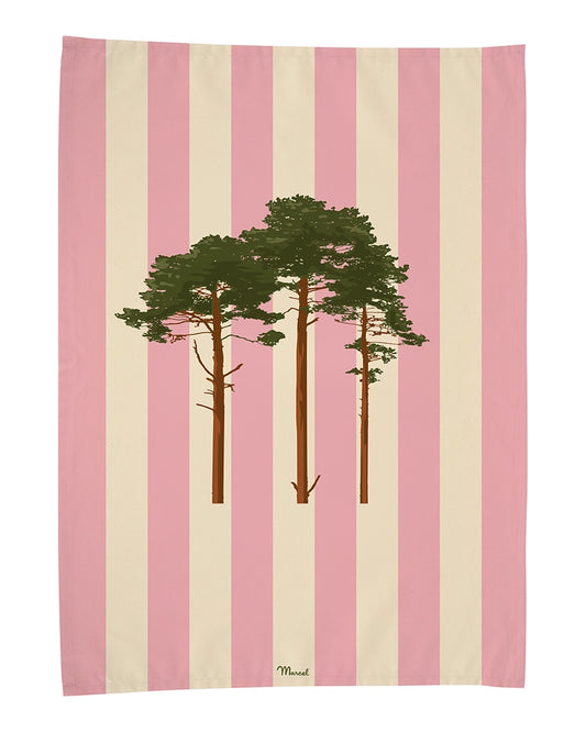Torchon "Les Pins"