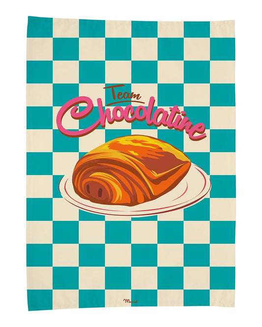 Torchon "Team Chocolatine"
