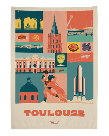 Torchon City Color TOULOUSE